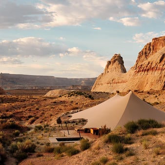 Tent, Camp Sarika, Amangiri, USA